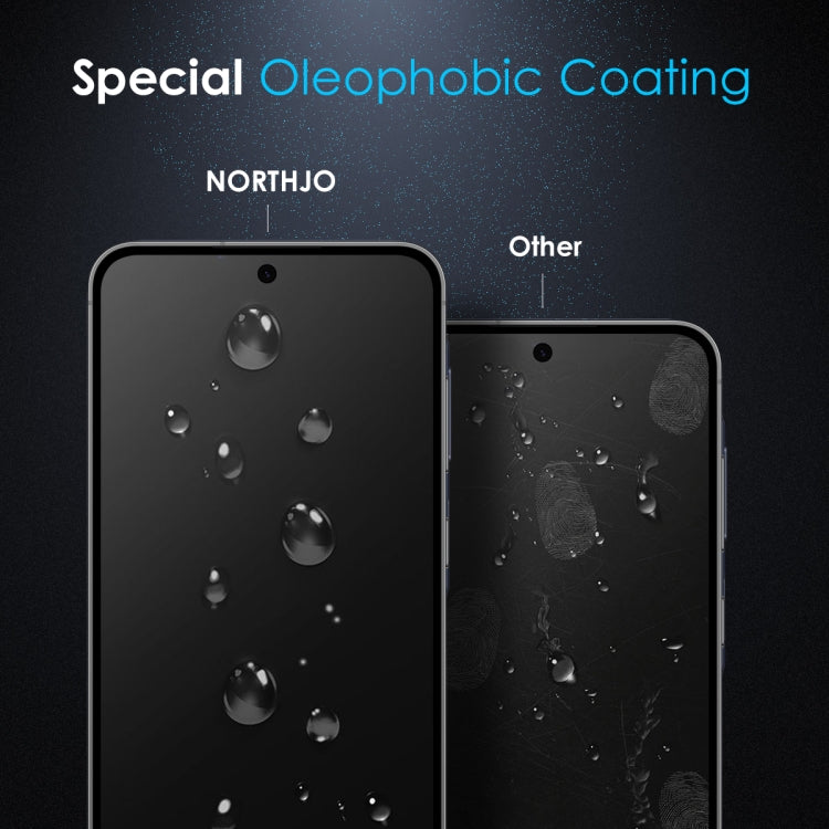 For Samsung Galaxy S24 FE 5G NORTHJO A++ Privacy Screen Protector High Aluminium-Silicon Glass Film