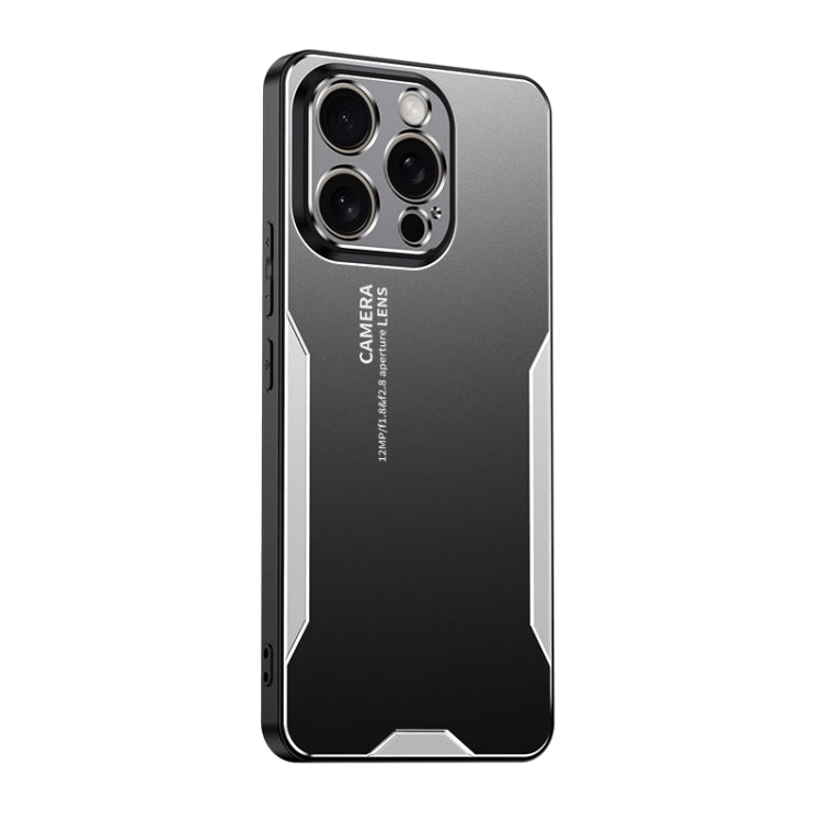 For iPhone 14 Pro Blade Series TPU Hybrid Metal Phone Case