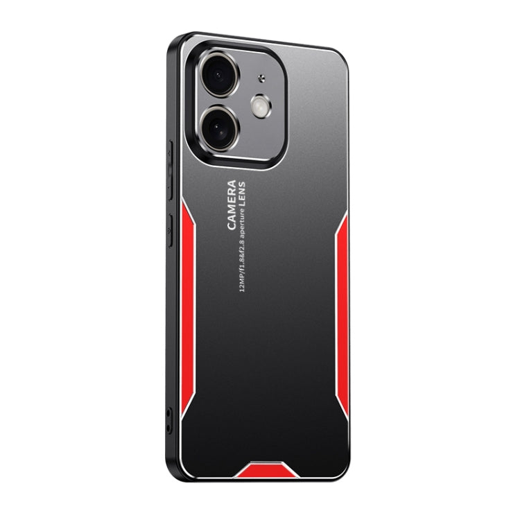 For iPhone 11 Blade Series TPU Hybrid Metal Phone Case