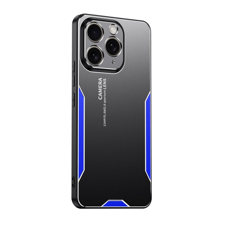 For iPhone 11 Pro Max Blade Series TPU Hybrid Metal Phone Case