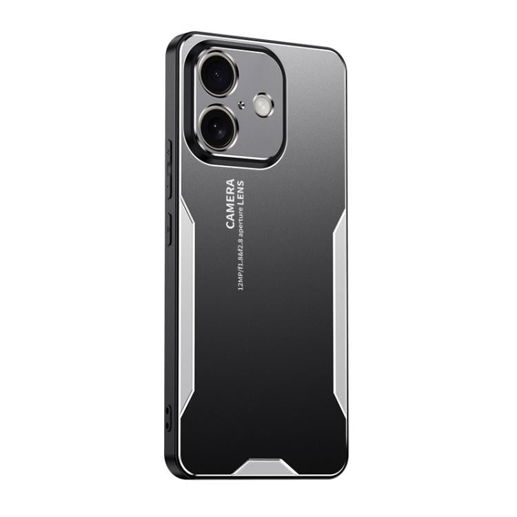 For iPhone 17 Blade Series TPU Hybrid Metal Phone Case