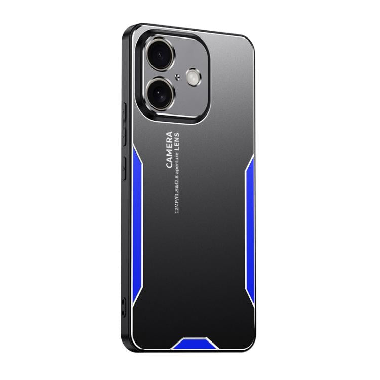 For iPhone 17 Blade Series TPU Hybrid Metal Phone Case
