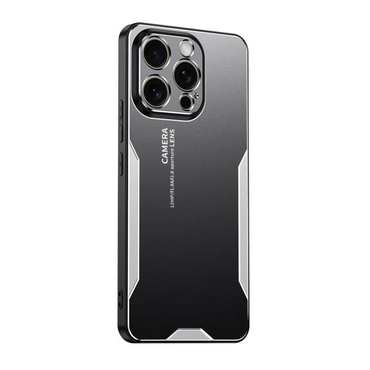 For iPhone 17 Pro Blade Series TPU Hybrid Metal Phone Case