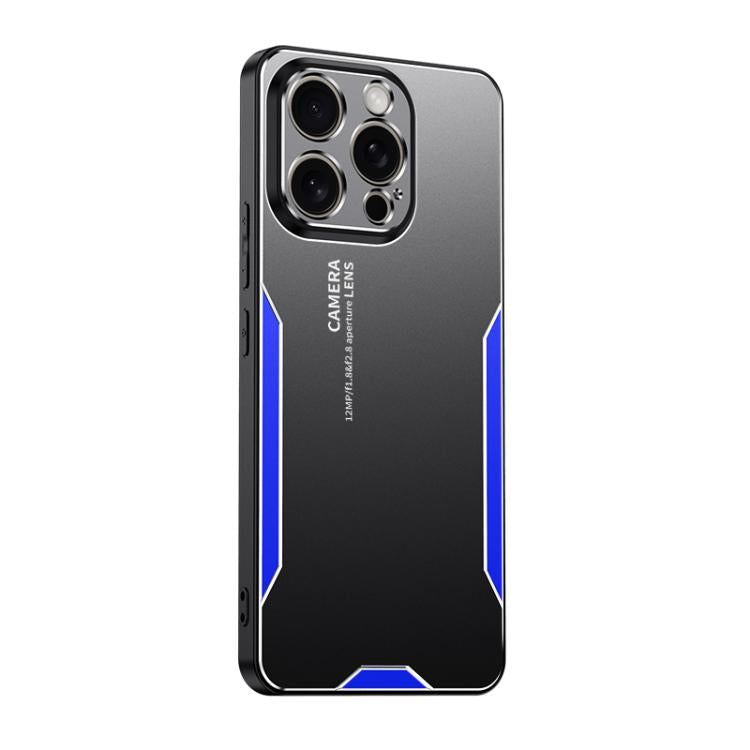 For iPhone 17 Pro Blade Series TPU Hybrid Metal Phone Case