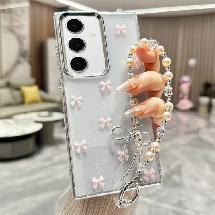 For Samsung Galaxy A35 Little Fresh Bow Bracelet Chain TPU Phone Case