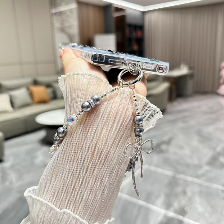 For Samsung Galaxy S24 Ultra 5G Little Fresh Bow Bracelet Chain TPU Phone Case