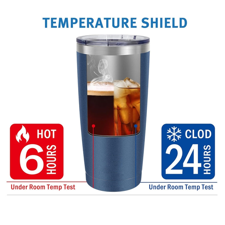 JUNSUNMAY 600ml 304 Stainless Steel Vacuum Insulated Coffee Travel Mug Double Wall Thermal Cup