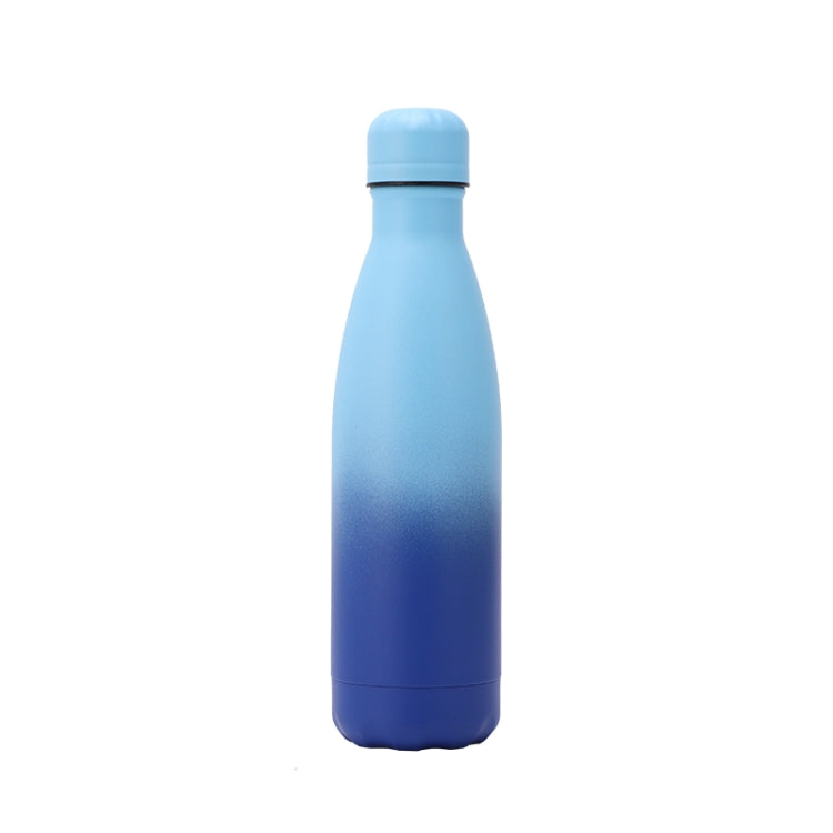 JUNSUNMAY 500ml Gradient Colored Coating 304 Stainless Steel Water Vacuum Bottle