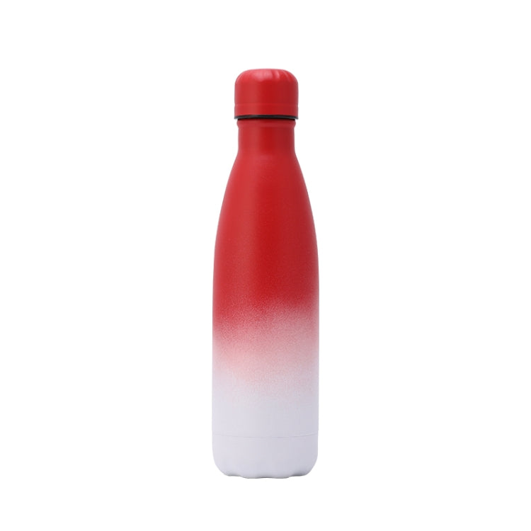 JUNSUNMAY 500ml Gradient Colored Coating 304 Stainless Steel Water Vacuum Bottle