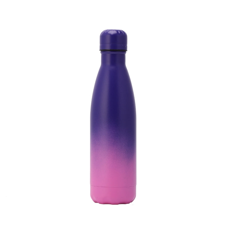 JUNSUNMAY 500ml Gradient Colored Coating 304 Stainless Steel Water Vacuum Bottle