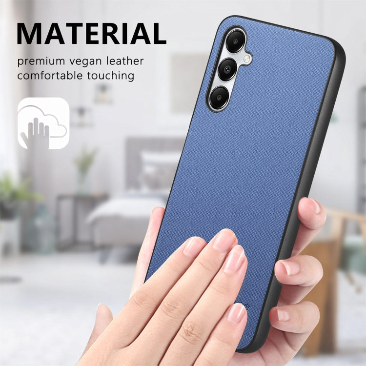 For Samsung Galaxy A05s Twill Fabric Leather Skin Back Phone Case