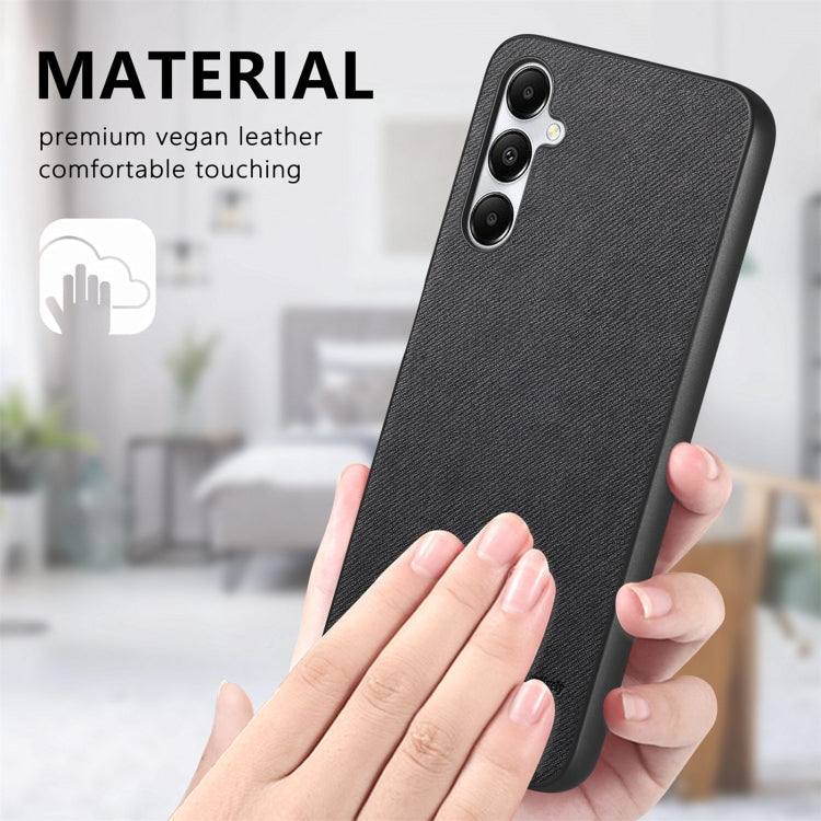 For Samsung Galaxy A05s Twill Fabric Leather Skin Back Phone Case