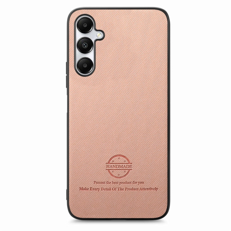 For Samsung Galaxy A13 4G Twill Fabric Leather Skin Back Phone Case