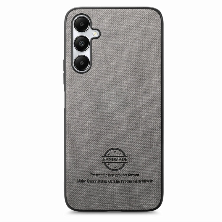 For Samsung Galaxy A23 Twill Fabric Leather Skin Back Phone Case