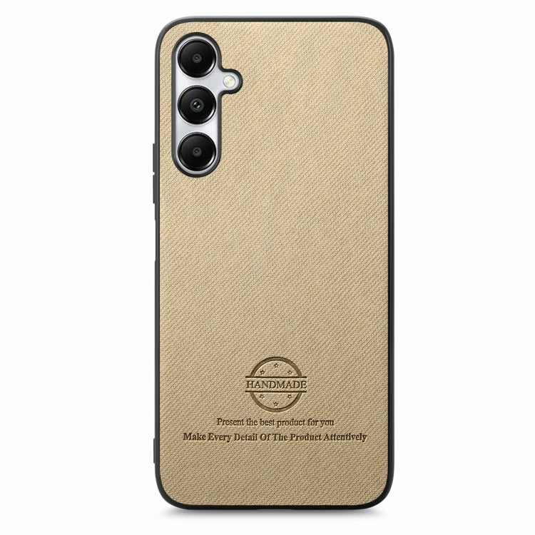 For Samsung Galaxy A23 Twill Fabric Leather Skin Back Phone Case