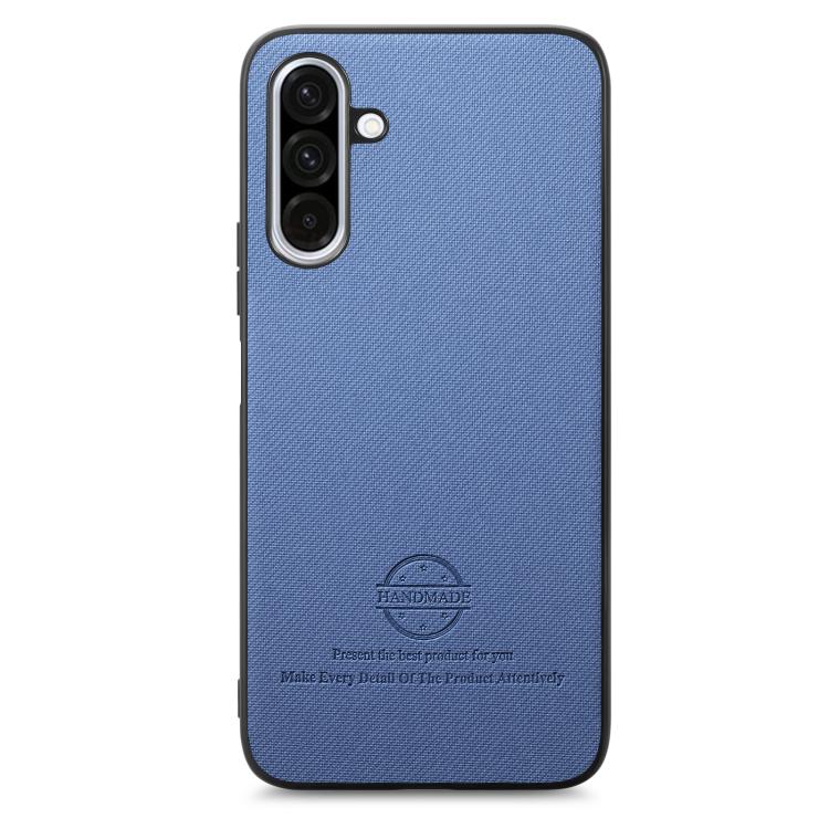 For Samsung Galaxy A26 Twill Fabric Leather Skin Back Phone Case