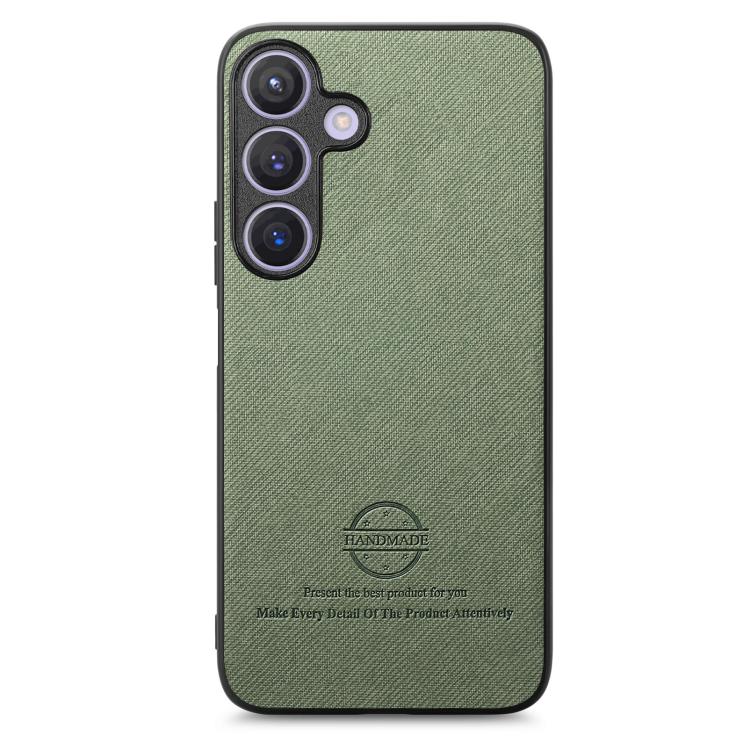 For Samsung Galaxy A37 5G Twill Fabric Leather Skin Back Phone Case