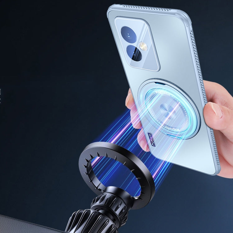 For Honor 100 Cooling MagSafe Holder Phone Case with Lens Film