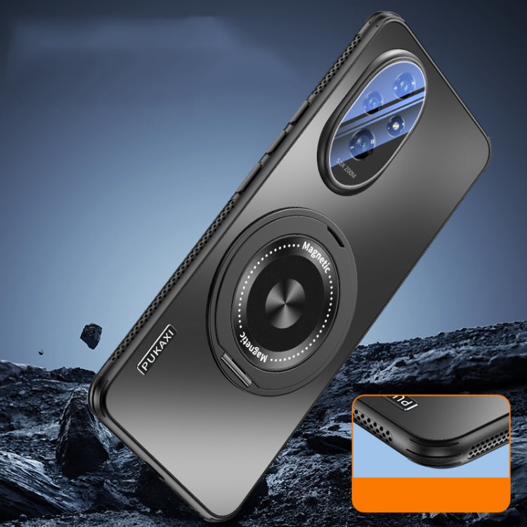 For Honor 200 Cooling MagSafe Holder Phone Case with Lens Film