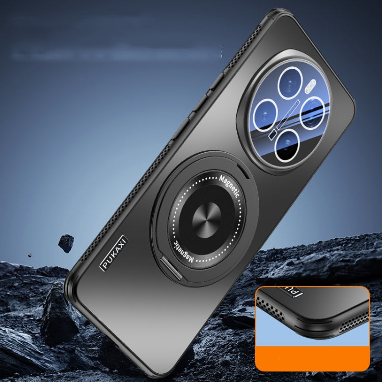 For Honor Magic7 Pro Cooling MagSafe Holder Phone Case with Lens Film