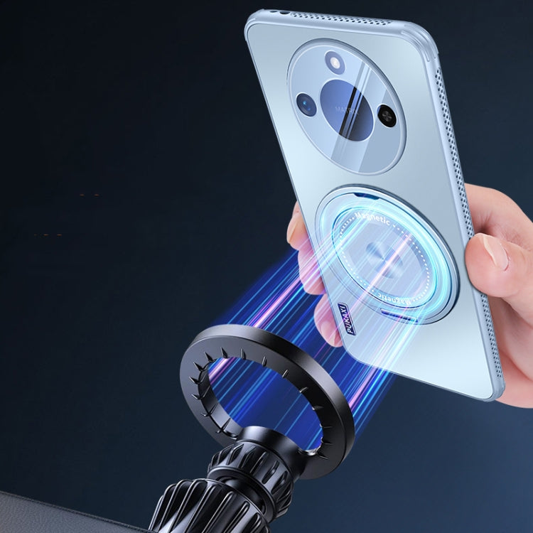 For Honor X60 Cooling MagSafe Holder Phone Case with Lens Film