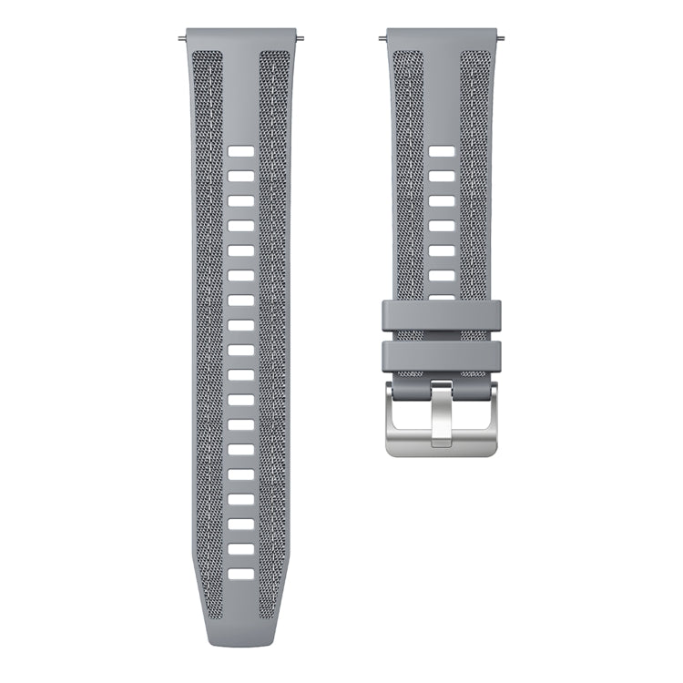 For COROS Pace 3 Push Connector 22mm Hybrid Nylon Silicone Watch Band