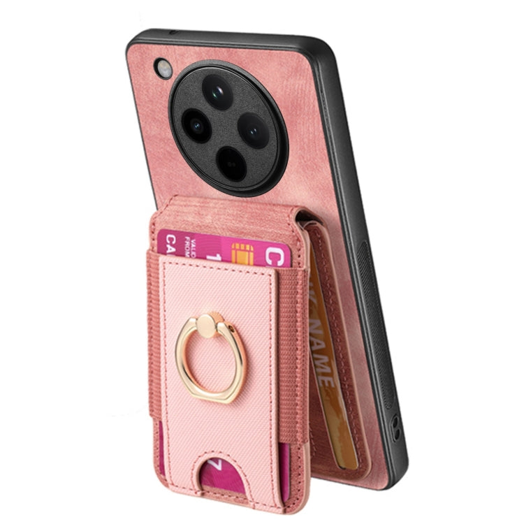 For OPPO Find X8 Retro Splitable Magnetic Stand Card Bag Leather Phone Case