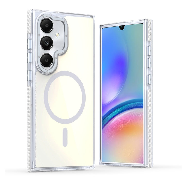 For Galaxy A05 4G Dual-Color Gradient Discolor MagSafe Phone Case