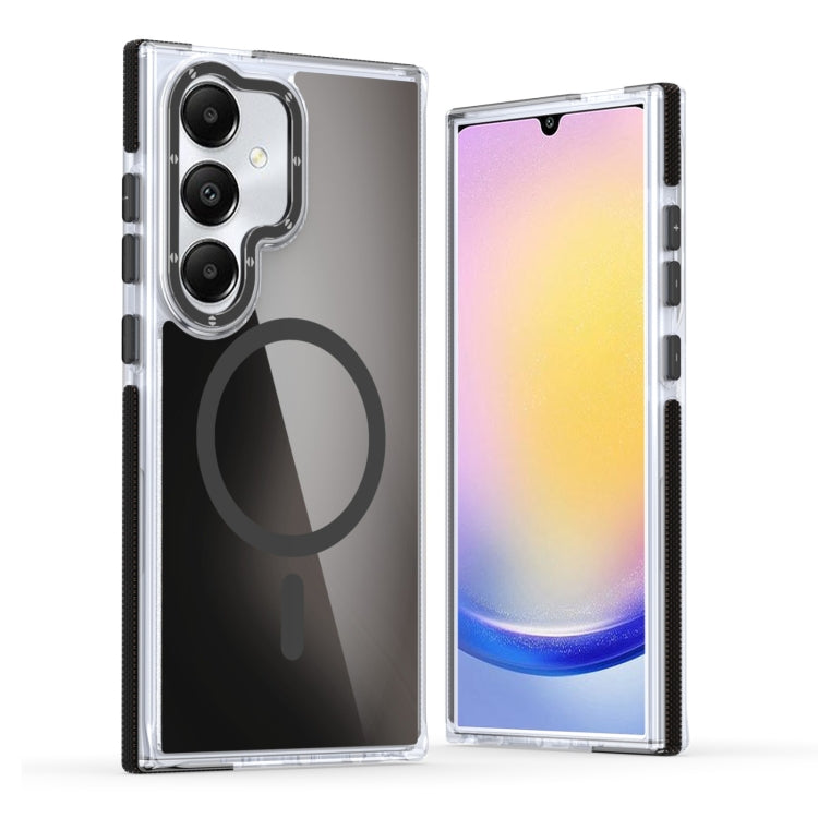 For Galaxy A05s Dual-Color Gradient Discolor MagSafe Phone Case