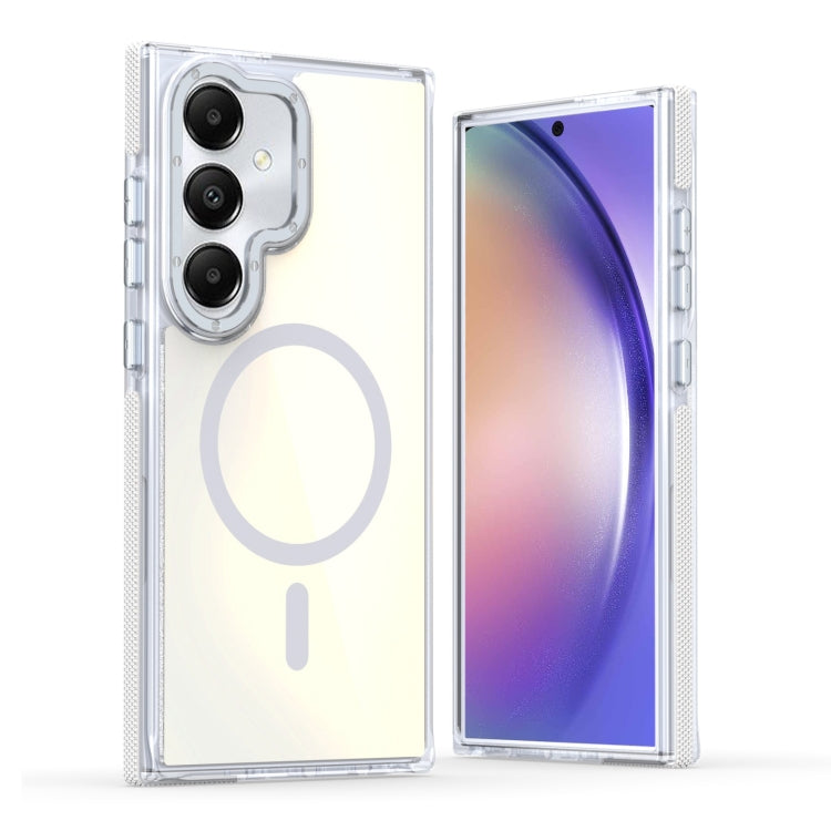 For Galaxy A25 Global Dual-Color Gradient Discolor MagSafe Phone Case