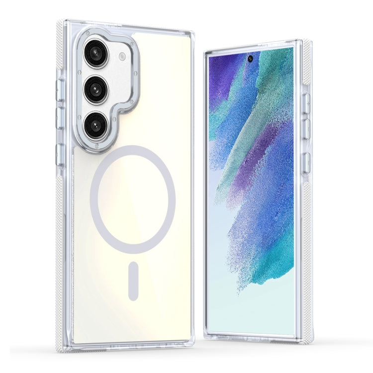 For Galaxy A06 Dual-Color Gradient Discolor MagSafe Phone Case