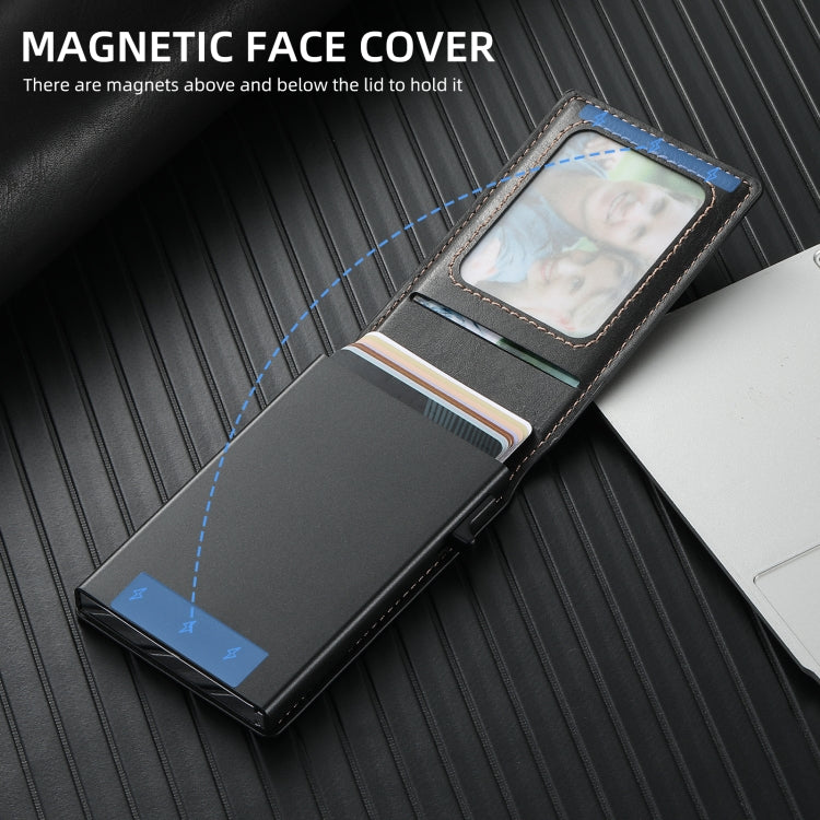 For Google Pixel 9 Suteni H19 Oil Wax 2-in-1 MagSafe Removable Card Box Back Phone Case