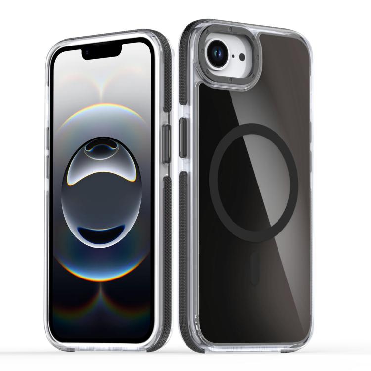 For iPhone 17e / 16e Dual-Color Gradient Discolor MagSafe Phone Case