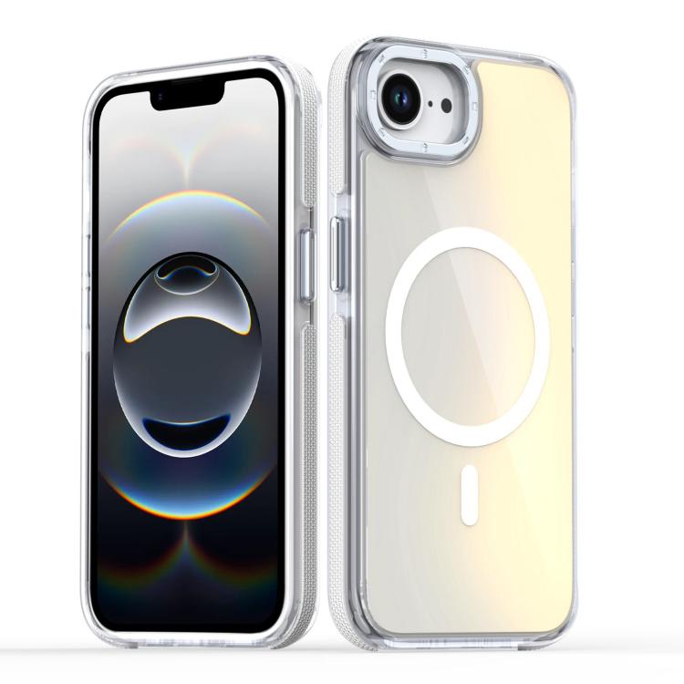 For iPhone 17e / 16e Dual-Color Gradient Discolor MagSafe Phone Case