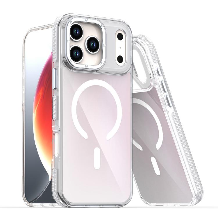 For iPhone 17 Pro Dual-Color Gradient Discolor MagSafe Phone Case