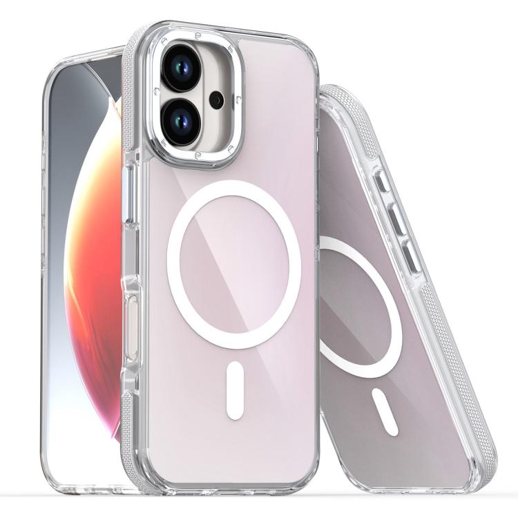 For iPhone 17 Dual-Color Gradient Discolor MagSafe Phone Case