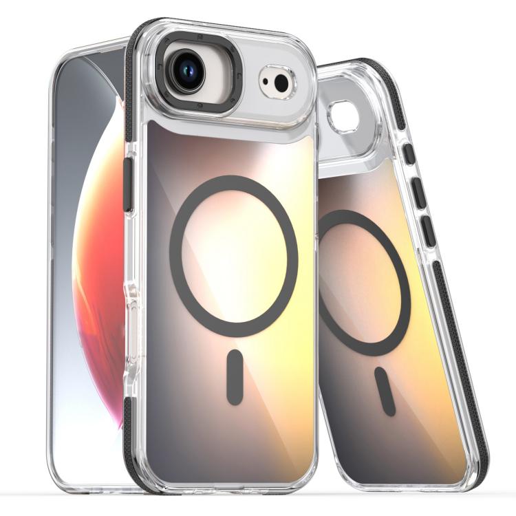 For iPhone Air Dual-Color Gradient Discolor MagSafe Phone Case