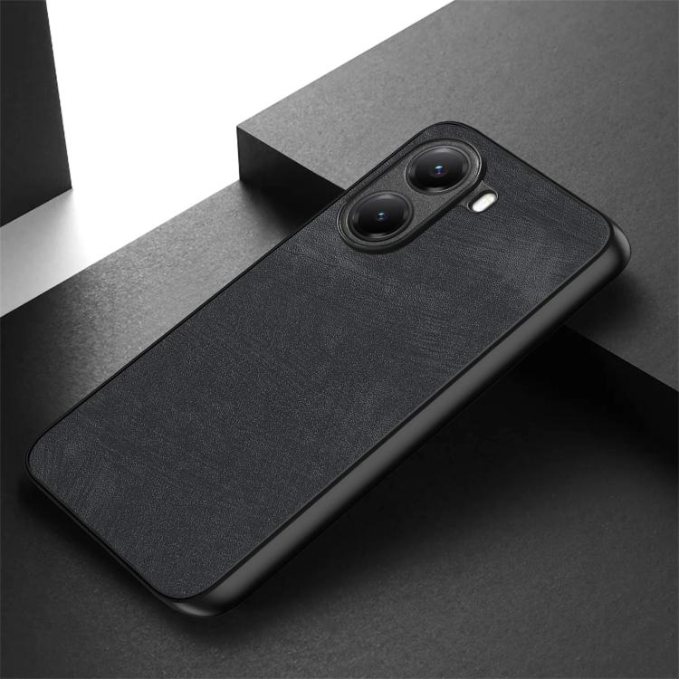 For Xiaomi Poco X7 Pro Vintage Leather PC Back Cover Phone Case