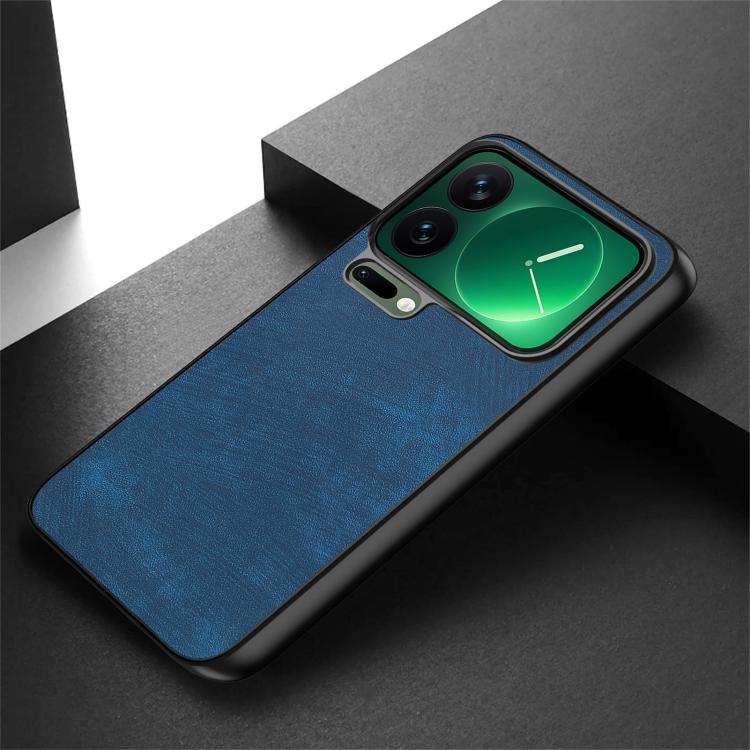 For Xiaomi 17 Pro Max Vintage Leather PC Back Cover Phone Case