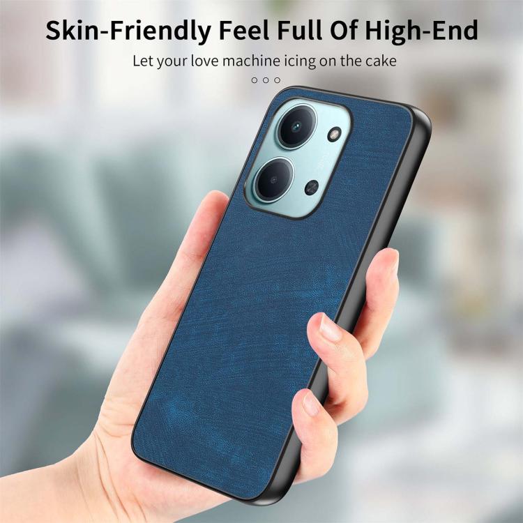 For Redmi 15C 5G / 4G Global 171mm Vintage Leather PC Back Cover Phone Case