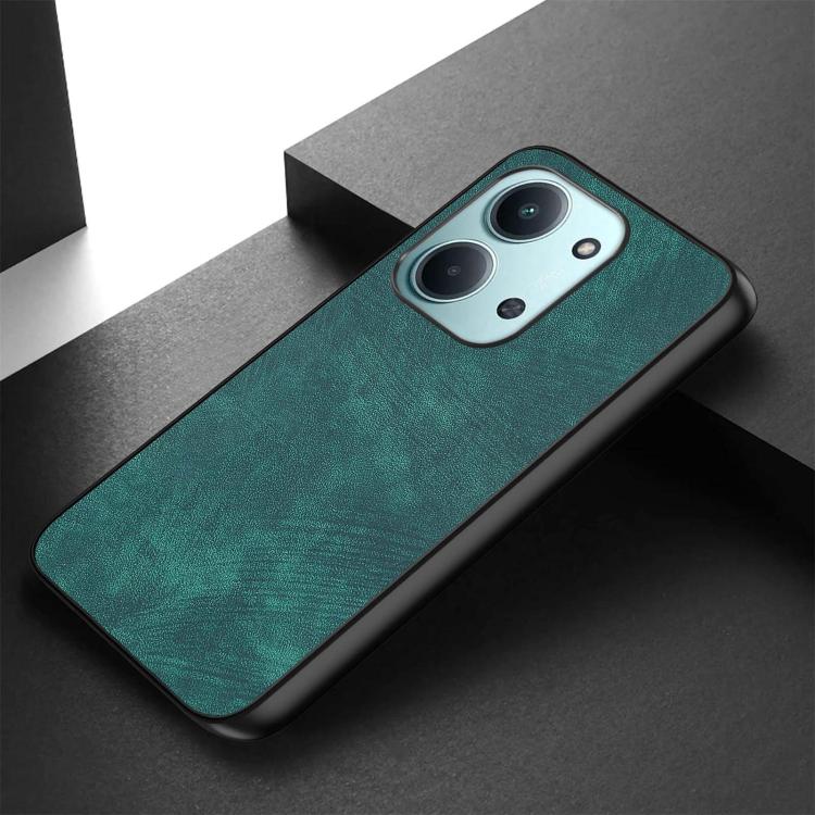 For Redmi 15C 5G / 4G Global 171mm Vintage Leather PC Back Cover Phone Case
