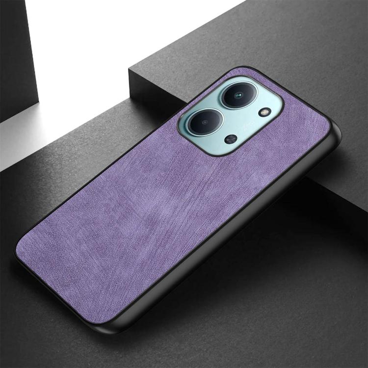 For Redmi 15C 5G / 4G Global 171mm Vintage Leather PC Back Cover Phone Case