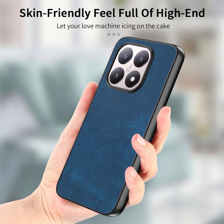 For Xiaomi 15T Vintage Leather PC Back Cover Phone Case