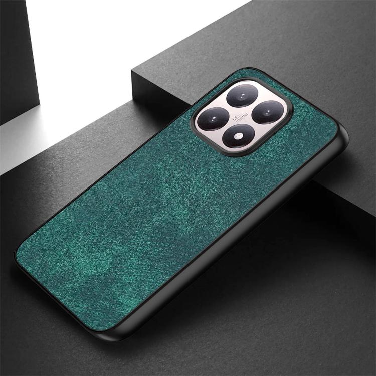 For Xiaomi 15T Vintage Leather PC Back Cover Phone Case
