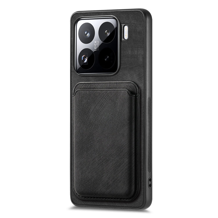 For Xiaomi 15 Retro Leather Card Bag Magnetic Phone Case
