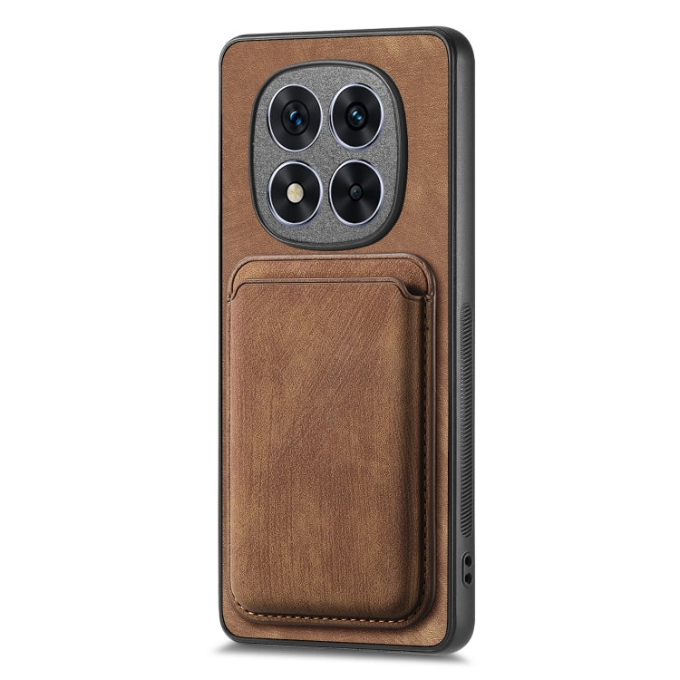 For Xiaomi Redmi Note 14 Pro 5G Retro Leather Card Bag Magnetic Phone Case
