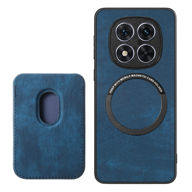 For Xiaomi Redmi Note 14 Pro 5G Retro Leather Card Bag Magnetic Phone Case