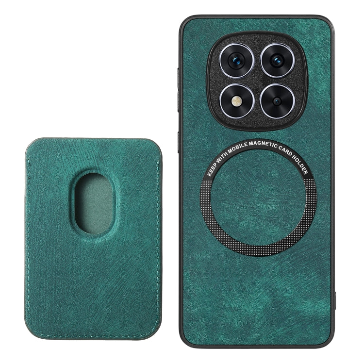 For Xiaomi Redmi Note 14 Pro 5G Retro Leather Card Bag Magnetic Phone Case