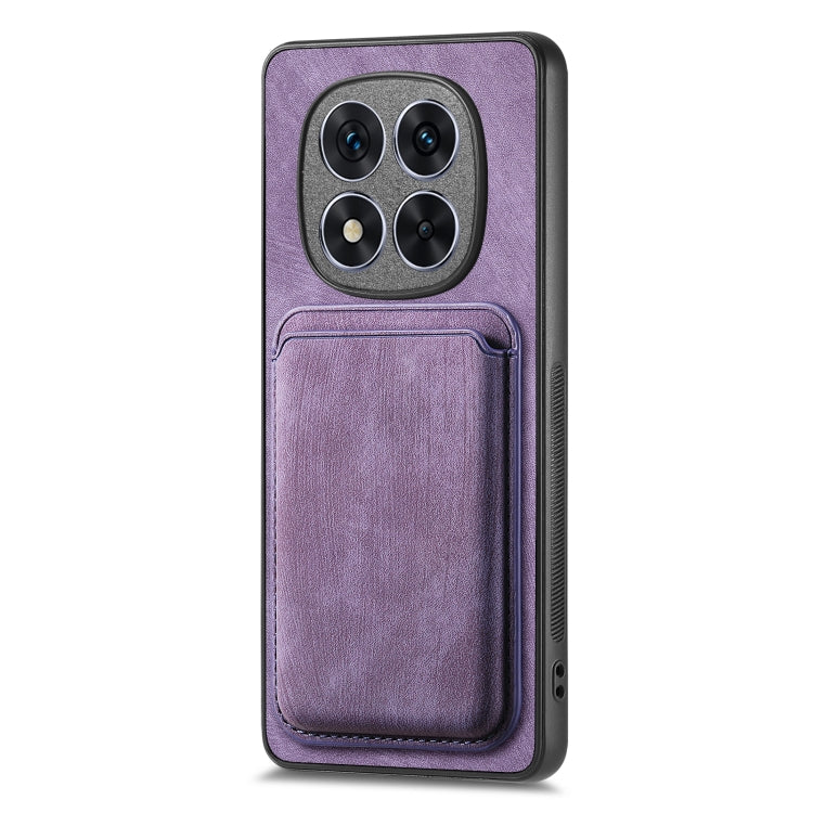For Xiaomi Redmi Note 14 Pro 5G Retro Leather Card Bag Magnetic Phone Case
