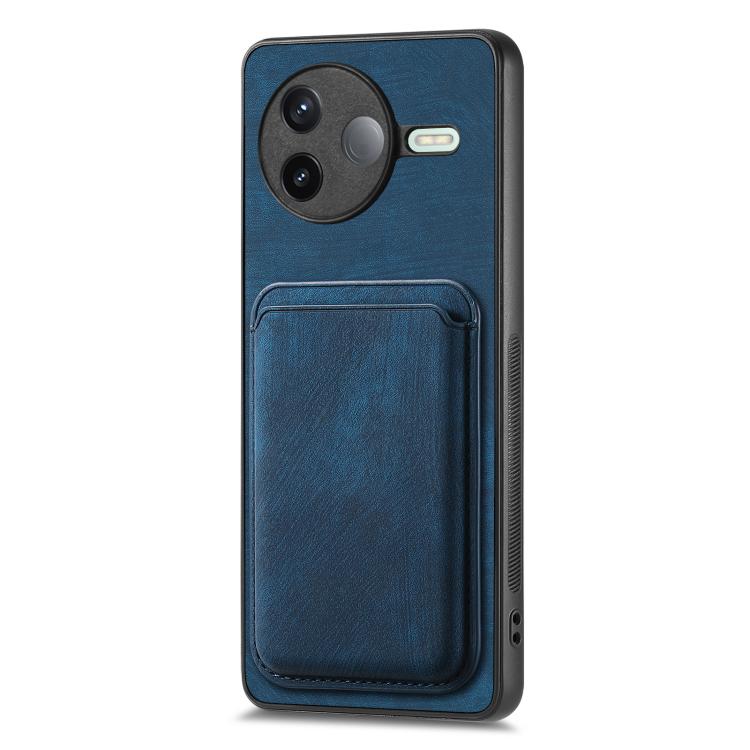 For Redmi K80 Retro Leather Card Bag Magnetic Phone Case